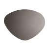 Kinkiet ścienny brązowy owalny minimalistyczny klasyczny uniwersalny podświetlający ścianę STONE 11320 TK-LIGHTING